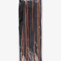 Молния &laquo;Трактор&raquo;, №5, разъёмная, замок автомат, 60 см, чёрная, оранжевая