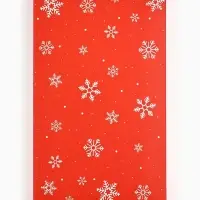 Коробка для шоколада новогодняя с местом для денег &laquo;Ёлочка&raquo;, 20&times;2&times;12 см