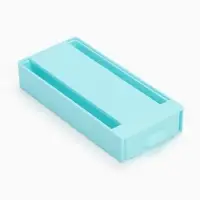 Ящик для хранения, скрытый потайной под стол, 20&times;9&times;4 см, голубой