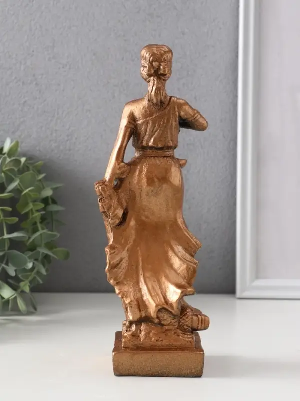 Фигура «Фемида - богиня правосудия», 23×8×7 см, бронза