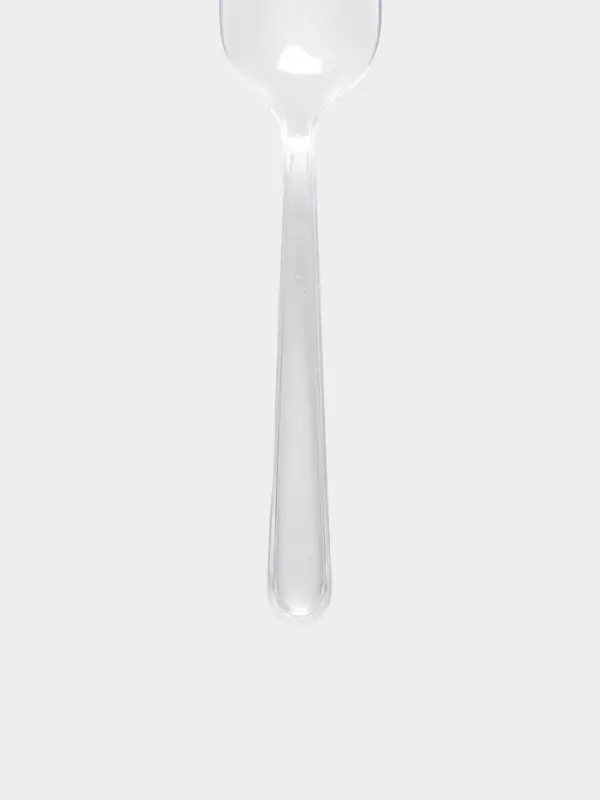 Ложка пластиковая одноразовая Не ЗАБЫЛИ! «Премиум», 18 см, прозрачная, набор 6 шт./уп.