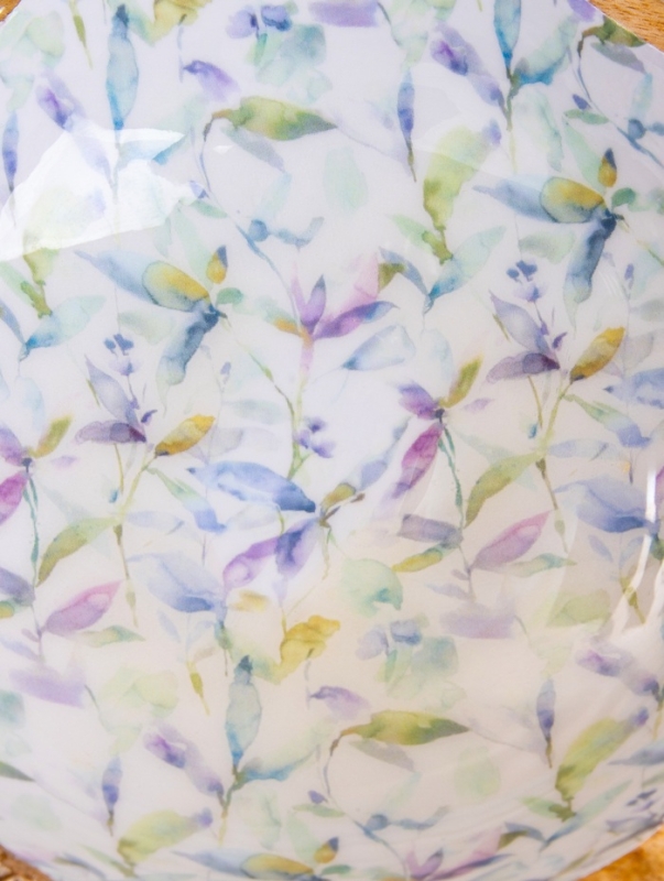 Салатник Салатник "Оттенки сирени" дерево манго 20х20х8 см