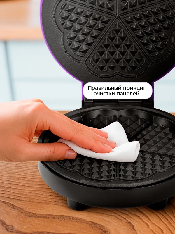 Вафельница электрическая КТ-5611 - 1000 ВТ Вафельница электрическая КТ-5611 - 1000 ВТ