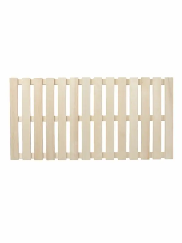 Решётка на пол для бани, 100&times;50&times;3 см, деревянная