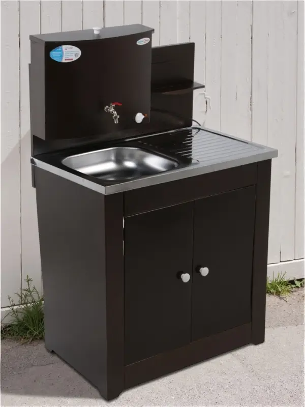 Умывальник  Умывальник "Акватекс" Дуэт, с ЭВН, нержавеющая мойка, 1250 Вт, 17 л, цвет медь