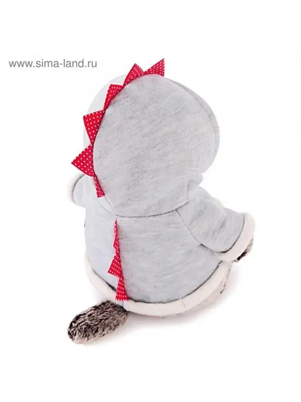 Мягкая игрушка &laquo;Кот Басик&raquo;, в толстовке дракончик, 19 см, МИКС