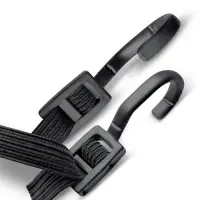 Резинка крепления груза 80 см х 20 мм, 2 шт (мет./пласт.крючки) AVS TL-08