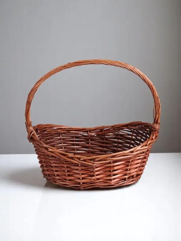 Набор корзин плетёных, овальные 4 шт., 51×40 см, Н 14/20 см, Н с ручкой 47 см, 43×33×13H/17Hх42H38×28×10H/15Hх Набор корзин плетёных, овальные 4 шт., 51×40 см, Н 14/20 см, Н с ручкой 47 см, 43×33×13H/17Hх42H38×28×10H/15Hх