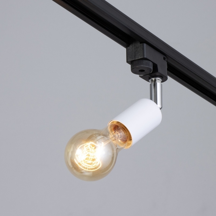 Светильник трековый Светильник трековый "Спот" Е27 40Вт белый 3,5х5,5х15см