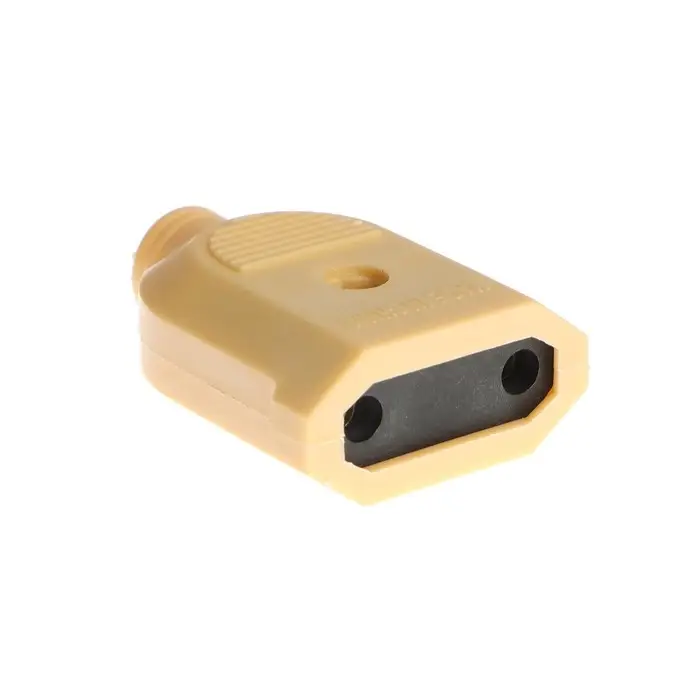 Переносная розетка, 10А, без з/к, 220 В, бежевая Переносная розетка, 10А, без з/к, 220 В, бежевая