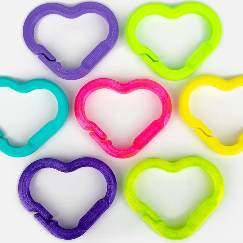 Брелок Impreso, 3D-печать на заказ, сердце Брелок Impreso, 3D-печать на заказ, сердце