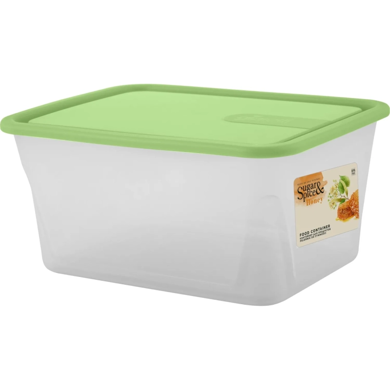 Контейнер&nbsp;для&nbsp;продуктов&nbsp;Sugar&Spice&nbsp;Honey&nbsp;0,9л&nbsp;прямоугольный&nbsp;фисташка
