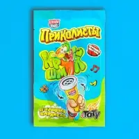 Взрывная карамель с игрушкой и татуировкой "Приколисты. Кряк-шмяк", 1 г