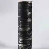 Ваза «Эстетика», h=26 см, стекло, чёрная