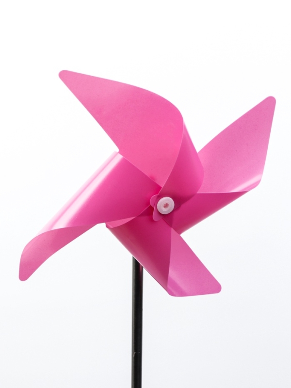 Штекер с подсветкой  Штекер с подсветкой "Ветерок" розовый, 19х70см