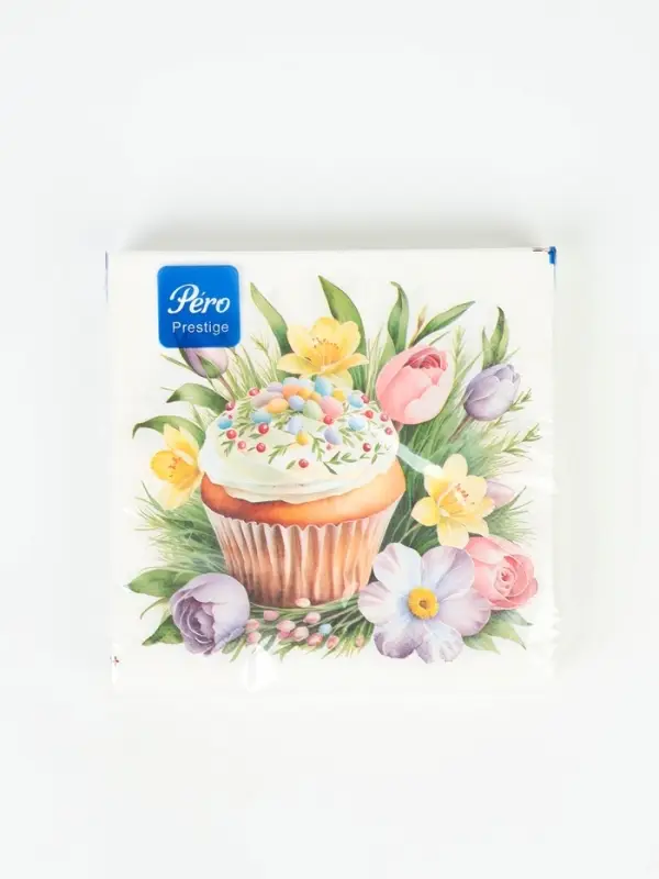 СФ Pero Prestige 33х33 "Весенний кекс" 3слоя 20л, 12 в тр. уп.