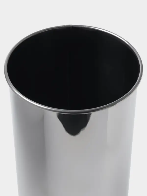 Ёршик для унитаза с подставкой, 9.5&times;9.5&times;37 см, хром