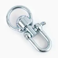 Вертлюг со скобой, малый (длина-6 см, ширина-3 см), 10 шт.