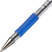 Ручка шариковая неавтомат. Beifa АА999 0,5мм синий с рез.манж.Китай