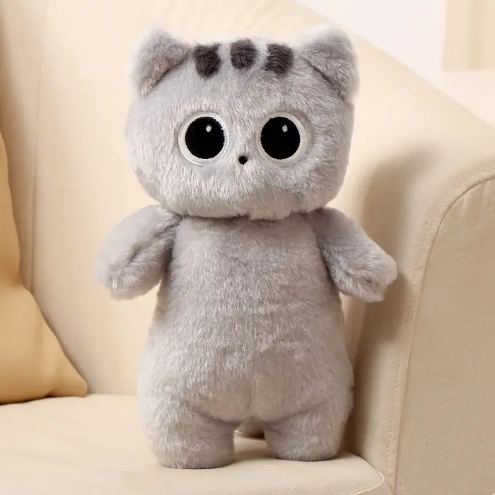 Мягкая игрушка &laquo;Кот&raquo;, 30 см, цвет серый
