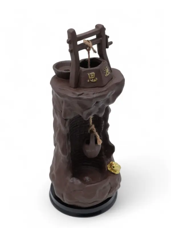 Подставка для благовоний TAKE IT EASY &laquo;Колодец&raquo;, набор благовоний конусы, стелющийся дым, 25&times;10&times;10 см, с подсветкой, батарейки LR=44