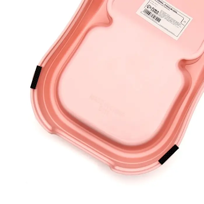 Автокормушка 1.5 л, 23.5&times;16&times;24 см, розовая