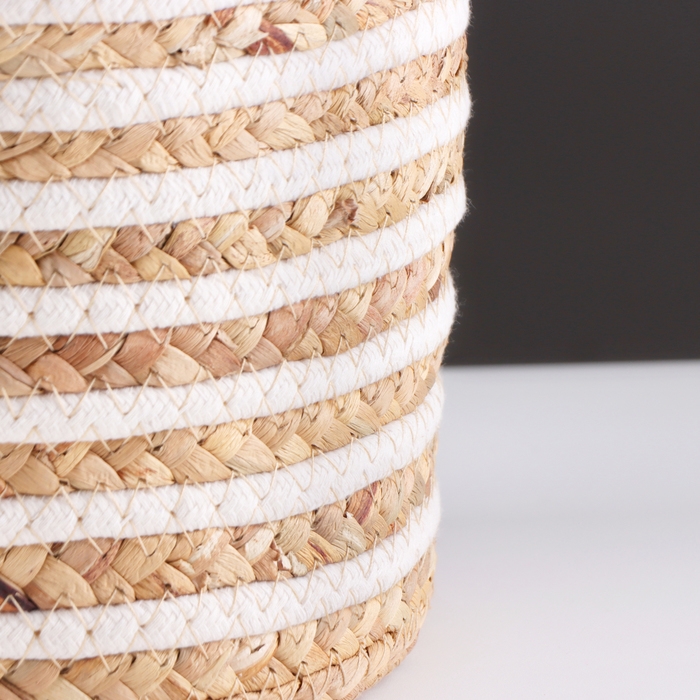 Корзина для хранения Корзина для хранения "Эквадор", 23 х 23 х 17 см, натуральный. белый