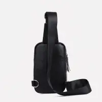 Сумка-слинг на молнии, цвет чёрный Сумка-слинг на молнии, цвет чёрный
