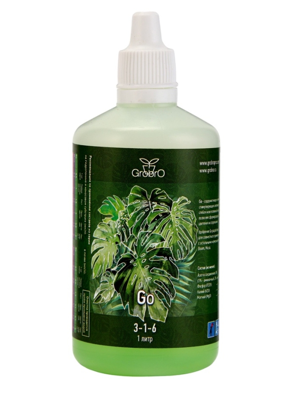 Удобрение для гидропоники  Удобрение для гидропоники "GroBro" "GroBro" набор Serious HW, 100мл