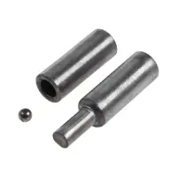 Петля гаражная ТУНДРА с шаром, 19&times;105 мм, набор 8 шт.