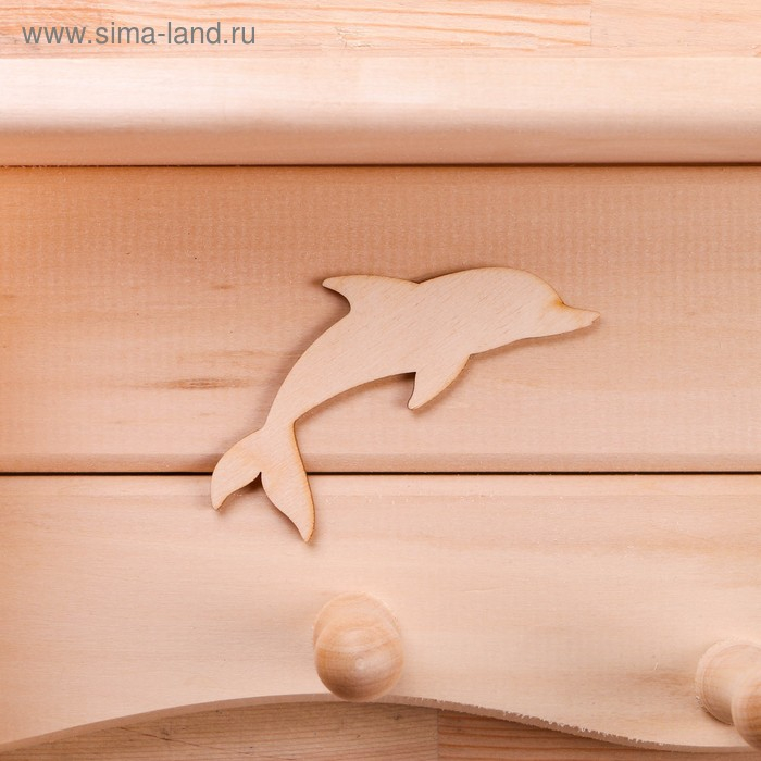 Полка вешалка «Дельфин» 54х20х7 см Полка вешалка «Дельфин» 54х20х7 см