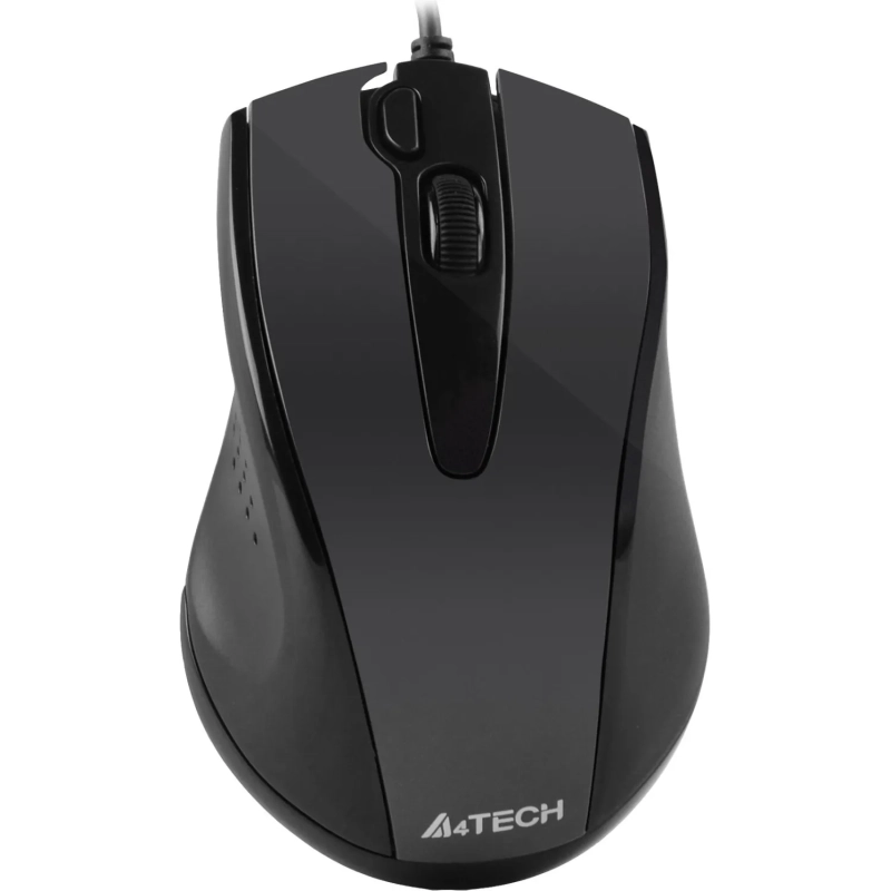 Мышь компьютерная A4Tech V-Track Padless(N-500FS)Glossy Grey/1200dpi/4кн