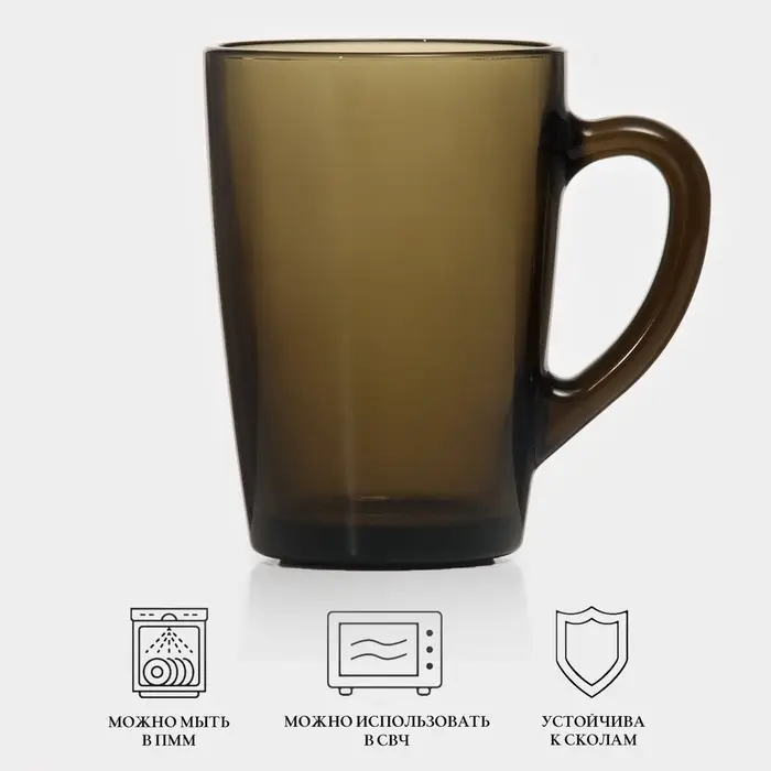 Кружка Luminarc &laquo;С добрым утром&raquo;, 320 мл, стекло