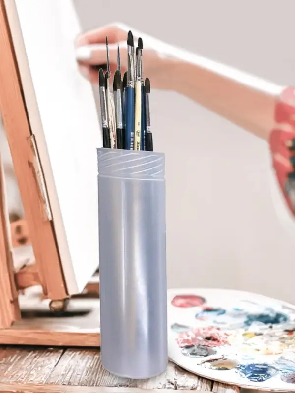 Пенал - тубус для кистей &laquo;ЗХК&raquo;, телескопический 21-37 см, пластиковый, DK11311