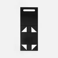 Коробка складная Holdfold, M, черная