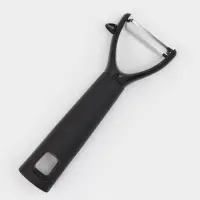 Овощечистка Magistro &laquo;Базальт&raquo;, 17.5&times;6.5&times;2.5 см, нержавеющая сталь, чёрная