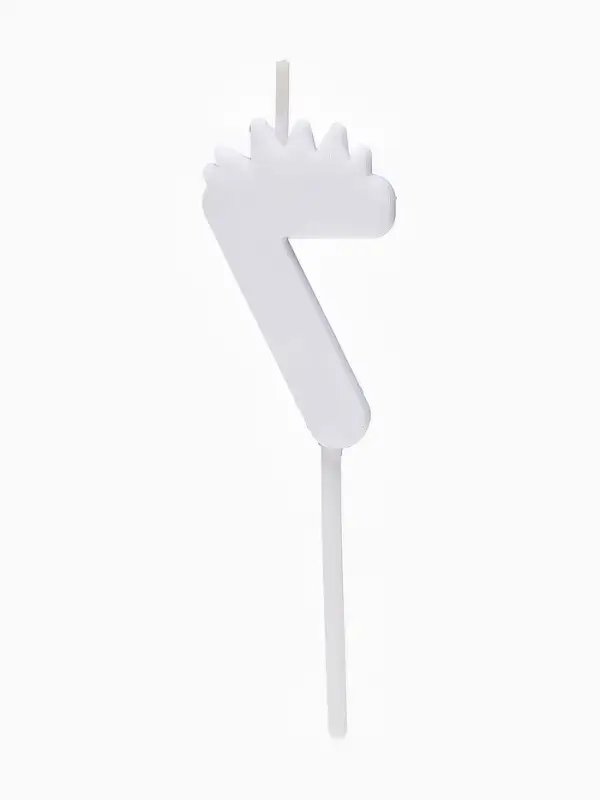 Свеча для торта цифра 7 «Зверюшки», 5 см Свеча для торта цифра 7 «Зверюшки», 5 см