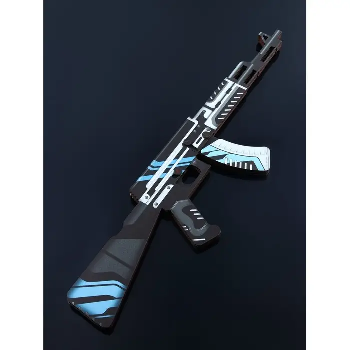 Набор сувенирное оружие «Геометрия», автомат, пистолет, нож охотничий, 3 шт Набор сувенирное оружие «Геометрия», автомат, пистолет, нож охотничий, 3 шт