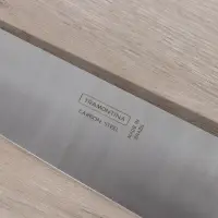 Нож кухонный Carbon поварской, лезвие 30 см, с деревянной ручкой