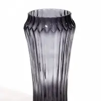 Ваза для цветов &laquo;Урбан&raquo;, 25&times;12 см, стекло, серая