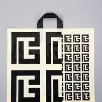 Пакет с петлевой ручкой "Узор" 45 х 40 х 8 см, 60 мкм