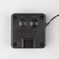 Гирлянда &laquo;Нить&raquo;, 4.5 м, уличная, с насадками &laquo;Стрекоза&raquo;, IP44, 30 LED, 2 режима, солнечная батарея, тёмная нить, свечение тёплое белое