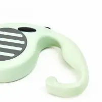 Рулетка - поводок для собак, лента 3 м, зелёная