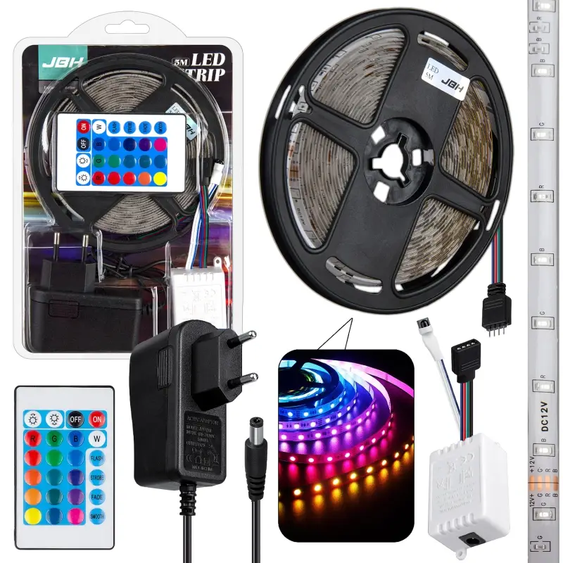 Светодиодная лента 5 м RGB (100шт/кор) Светодиодная лента 5 м RGB (100шт/кор)