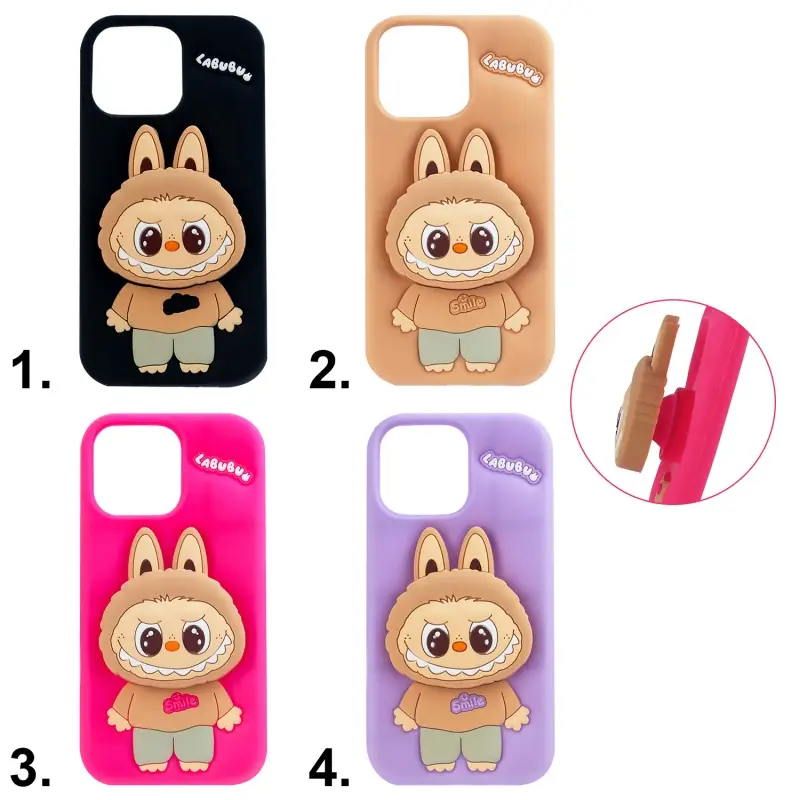 Чехол для iPhone 15 Pro Max Labubu