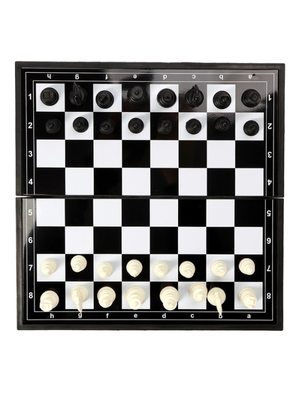 Шахматы магнитные 31 х 31 см, король h-5.8 см, d-2.3 см, доска и фигуры пластик Шахматы магнитные 31 х 31 см, король h-5.8 см, d-2.3 см, доска и фигуры пластик