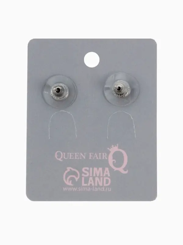 Серьги пластик &laquo;Вкусности&raquo;, динозаврик и цветочек, сине-розовые