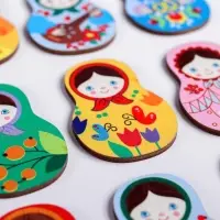 Мемо &laquo;Матрёшки&raquo; 20 матрёшек