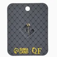 Брошь &laquo;Жук&raquo; с крыльями, кристалл, цвет жёлто-зелёный в золоте