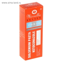 Паста Mirrolla "Сульсен Форте" 2% с кетоконазолом, 75 мл